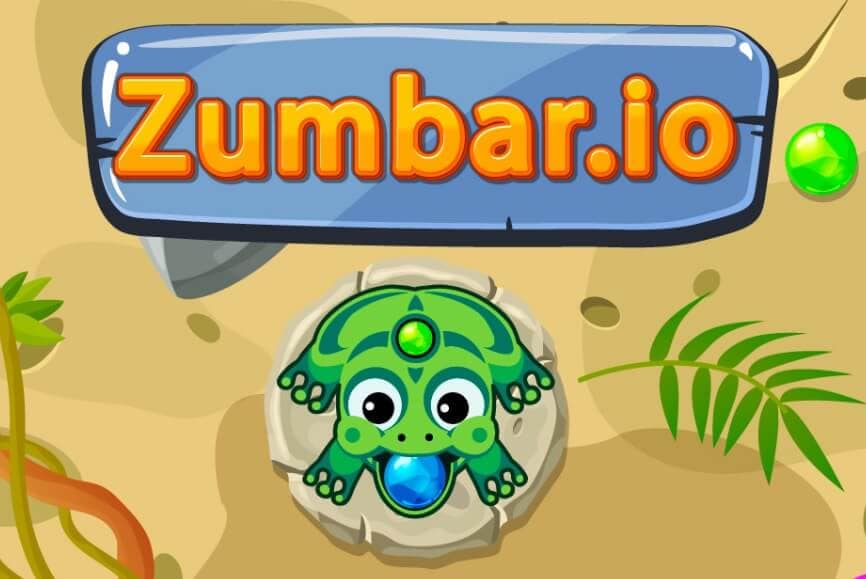 Zumbario 1 Colorful Zumbar.io game logo featuring a cute green octopus.